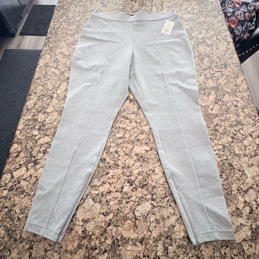 Light Gray Casual Pants